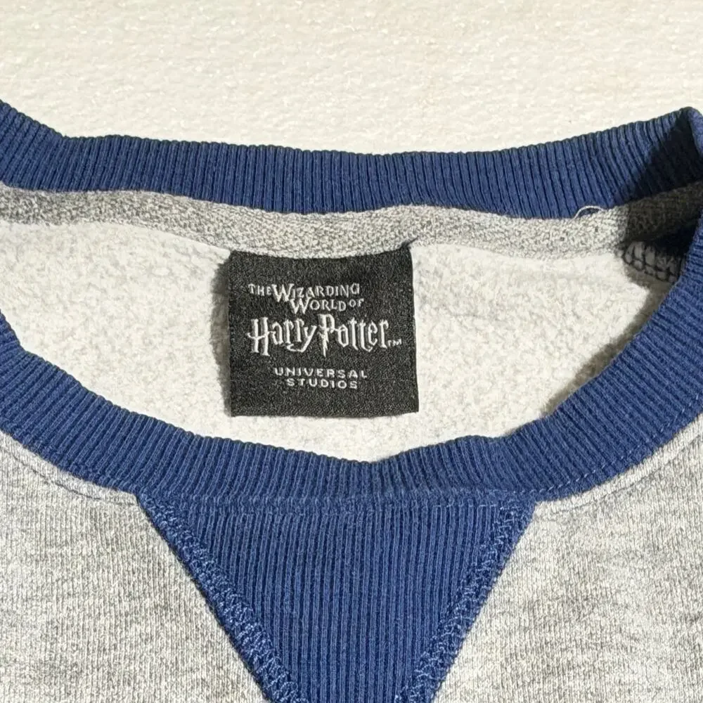 Harry Potter Ravenclaw Sweatshirt Small Universal Studios Spell Out Crewneck